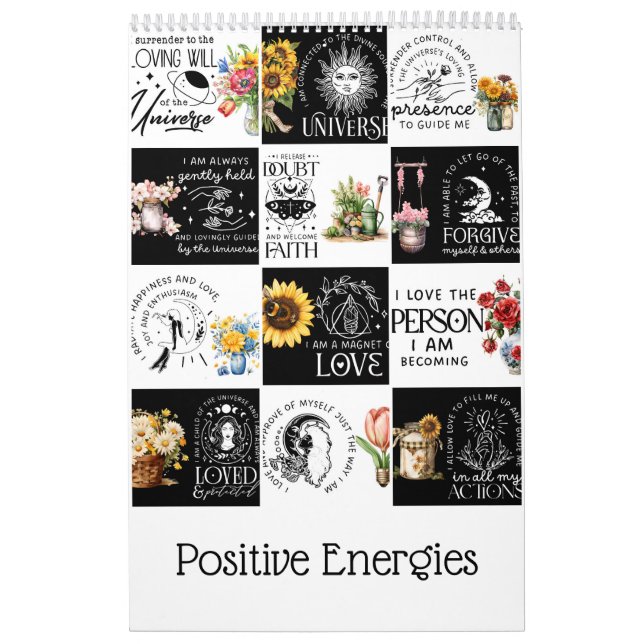 Calendário Energias positivas (Capa)