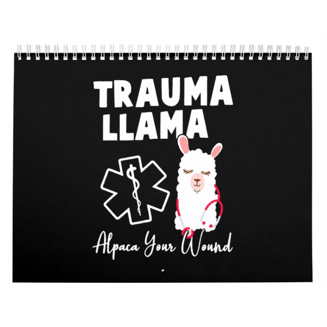 Calendário Enfermeira Engraçada (Capa)