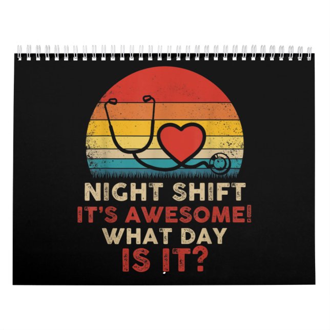 Calendário Enfermeira Engraçada (Capa)