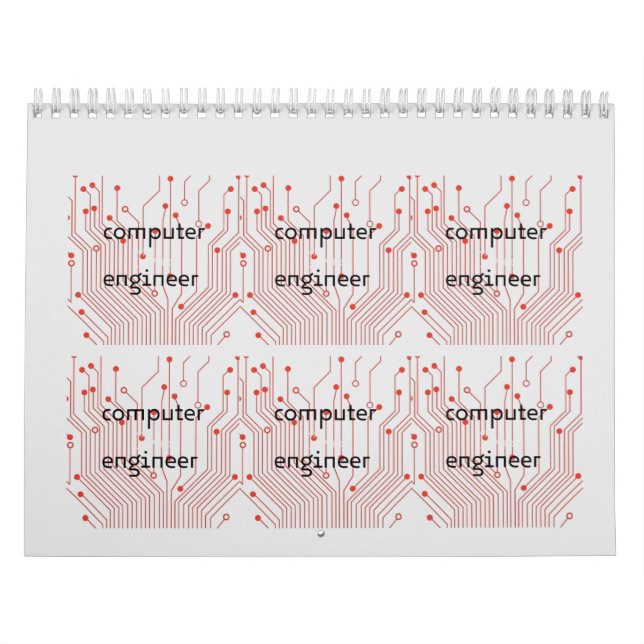 Calendário Engenheiro do computador (Capa)
