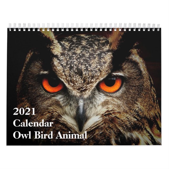 Calendário Engraçado: Animal de aves (Capa)