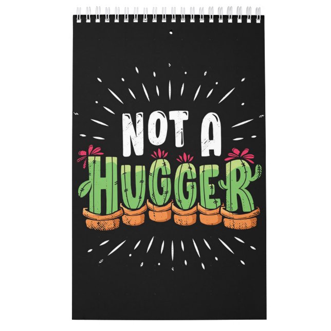 Calendário Engraçado Cactus (Capa)