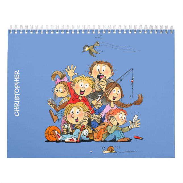Calendário Engraçado Para Crianças - Calendários A (Capa)