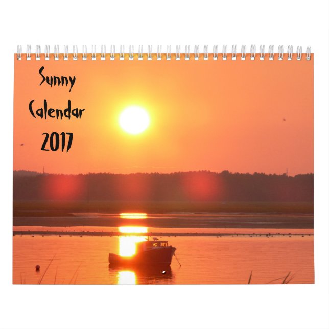 Calendário Ensolarado de 2017 (Capa)