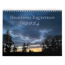 Calendário Equestre Heartsong 2024