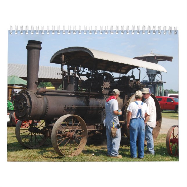 Calendário Equipamento agrícola velho (Capa)
