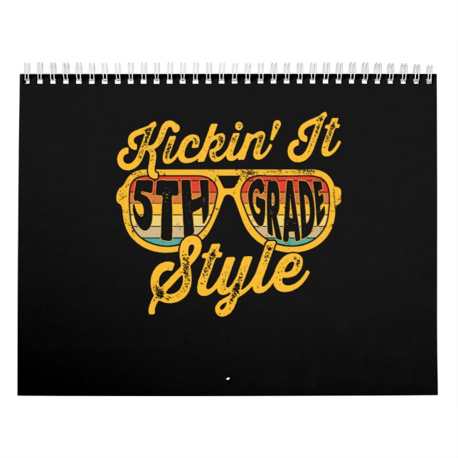 Calendário Equipe de Professores de Estilo 5 (Capa)