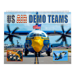 CALENDÁRIO EQUIPES DE DEMONSTRAÇÃO AÉREA DOS EUA