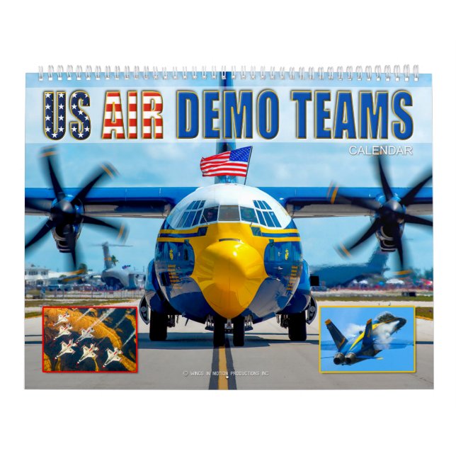 CALENDÁRIO EQUIPES DE DEMONSTRAÇÃO AÉREA DOS EUA (Capa)