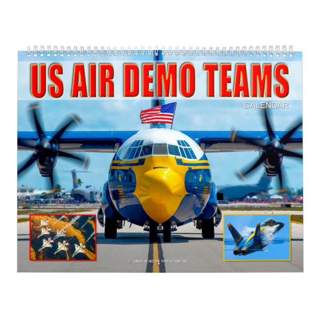 CALENDÁRIO EQUIPES DE DEMONSTRAÇÃO AÉREA DOS EUA (Capa)