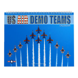 CALENDÁRIO EQUIPES DE DEMONSTRAÇÃO AÉREA DOS EUA