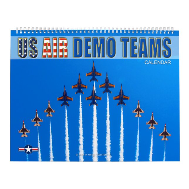 CALENDÁRIO EQUIPES DE DEMONSTRAÇÃO AÉREA DOS EUA (Capa)