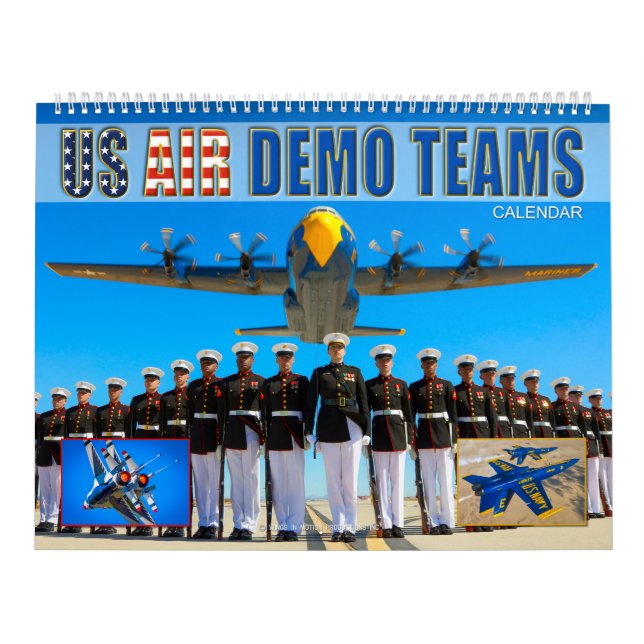 CALENDÁRIO EQUIPES DE DEMONSTRAÇÃO AÉREA DOS EUA (Capa)