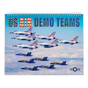 CALENDÁRIO EQUIPES DE DEMONSTRAÇÃO AÉREA DOS EUA