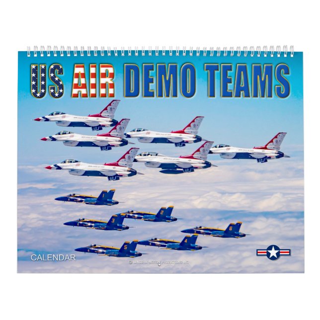 CALENDÁRIO EQUIPES DE DEMONSTRAÇÃO AÉREA DOS EUA (Capa)