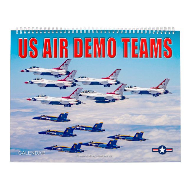 CALENDÁRIO EQUIPES DE DEMONSTRAÇÃO AÉREA DOS EUA (Capa)