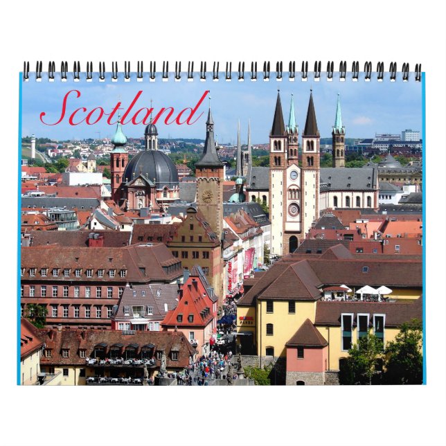 Calendário Escócia - Reino Unido - (Capa)