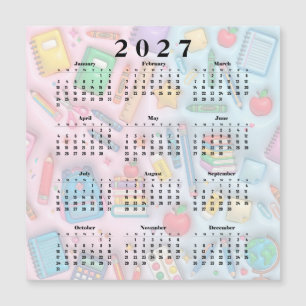 Calendário escolar 2027