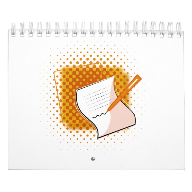 Calendário Escrevendo sobrevoo (Capa)