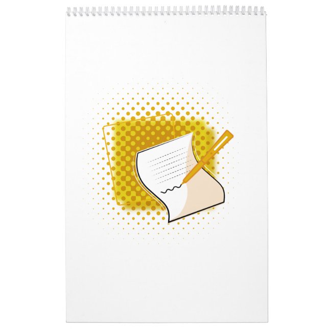 Calendário Escrevendo sobrevoo (Capa)