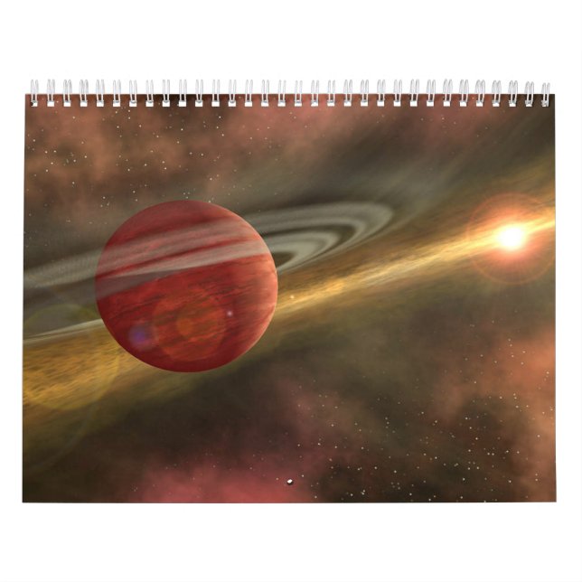 Calendário Espaço e sua beleza (Capa)