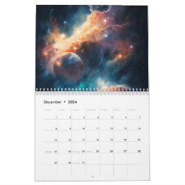 Calendário Espaço Exterior