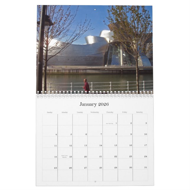 Calendário Espanha BILBAO, 2009 (Jan 2026)