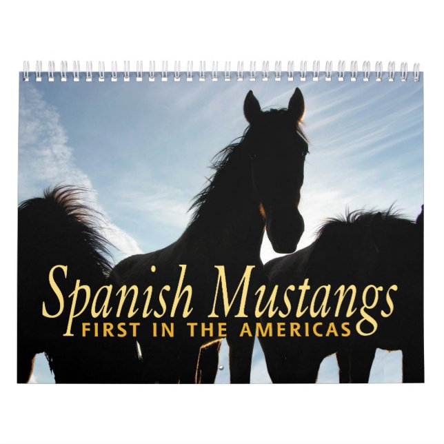 Calendário espanhol do mustang (Capa)