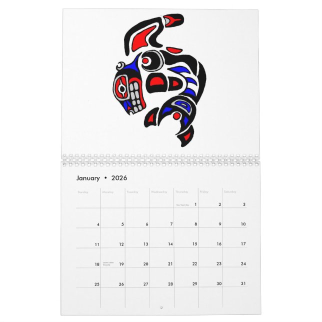 Calendário Espírito da costa oeste 2015 (Jan 2026)