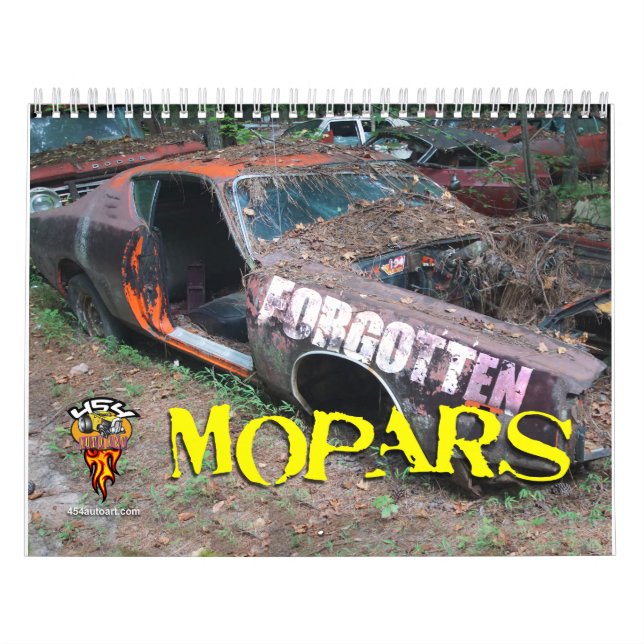 Calendário esquecido de Mopars (Capa)