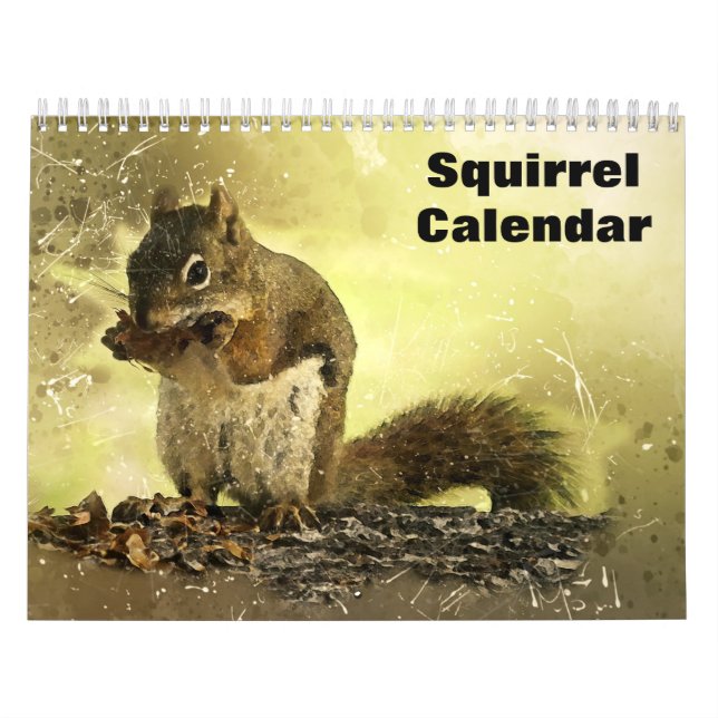 Calendário Esquilo 2027 (Capa)
