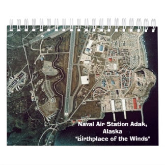 Calendário - estação aeronaval Adak, Alaska