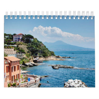 Calendário Estações da paisagem de Italia
