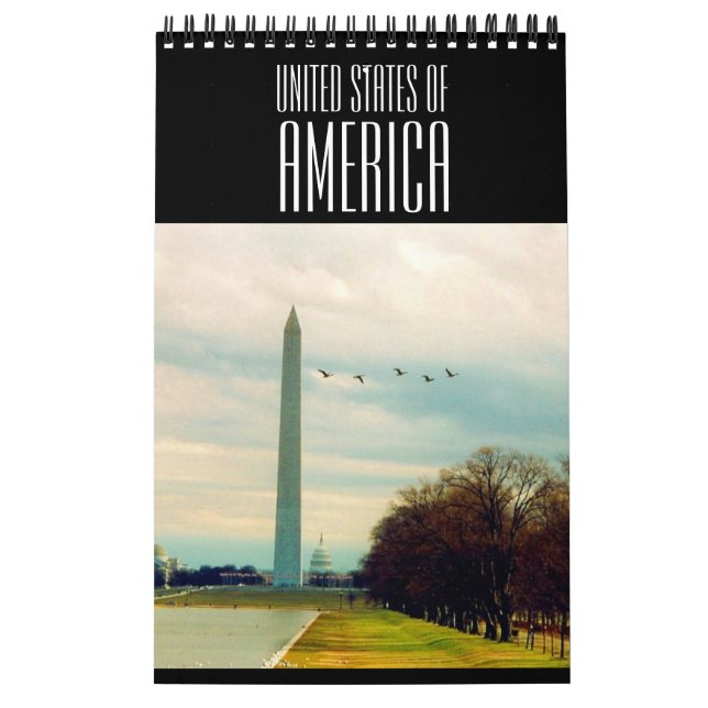Calendário estados da américa (Capa)