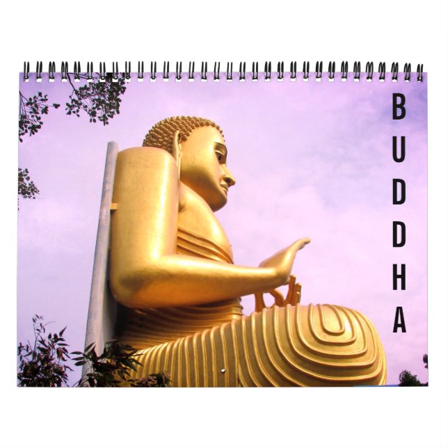 Calendário estátuas de buda 2027 (Capa)