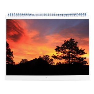 Calendário Estes Park Sunrise/Sunset 2015