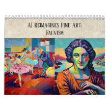 Estética de Arte de IA Fauvismo - Arte Fina Remixa