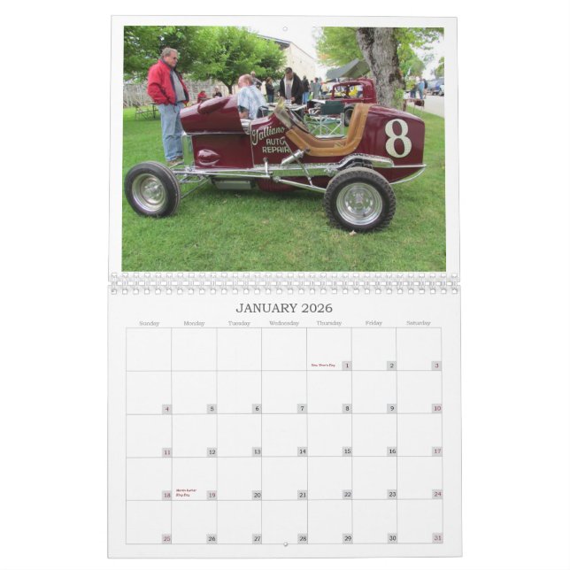 Calendário Estilo SUPERMODIFIEDS de San Jose! (Jan 2026)