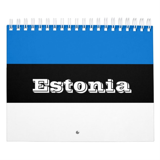 Calendário Estônia (Capa)