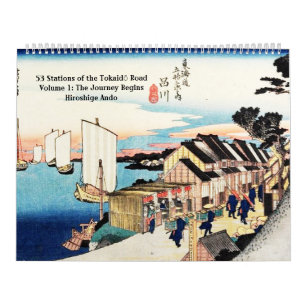 Calendário Estrada Tokaido nº 1