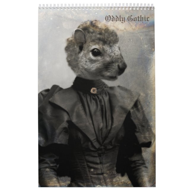 Calendário Estranho Gótico (Capa)