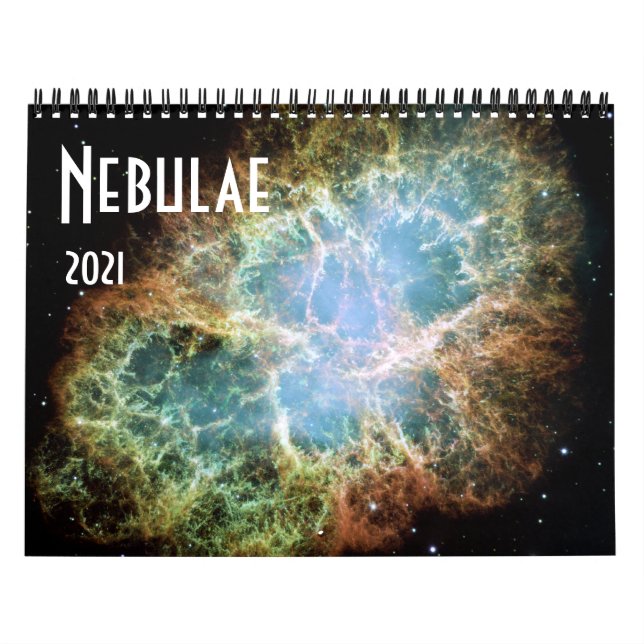 Calendário Estrelas da Astronomia Espacial Nebulosa da NASA 2 (Capa)