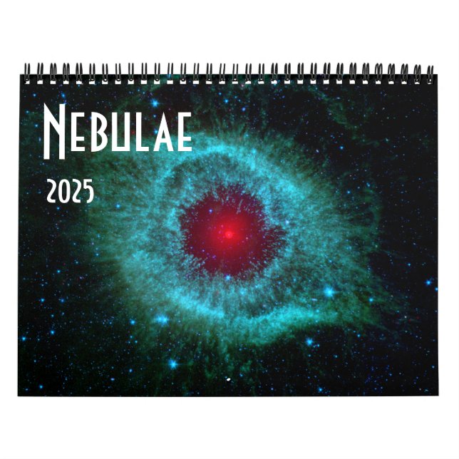 Calendário Estrelas de Nebulosas do Universo da NASA, astrono (Capa)