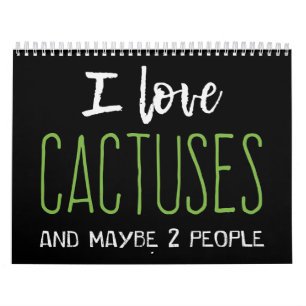 Calendário Eu Amo Cactus
