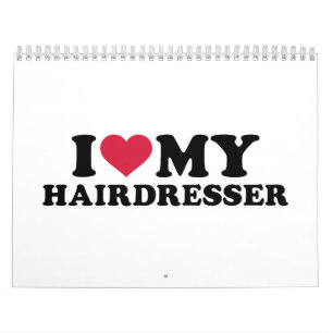 Calendário Eu amo meu cabeleireiro