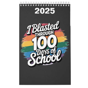 Calendário Eu estraguei por 100 dias de Arco-Íris na Escola