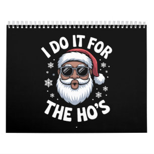 Calendário Eu Faço Isso Pelo Natal Hos Afro-Americano