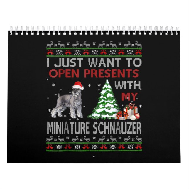 Calendário Eu Só Quero Abrir Presentes Com Meu Sch De Miniatu (Capa)