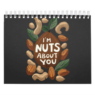 Calendário Eu sou Loucos sobre você - Design Engraçado