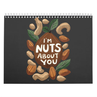 Calendário Eu sou Loucos sobre você - Design Engraçado